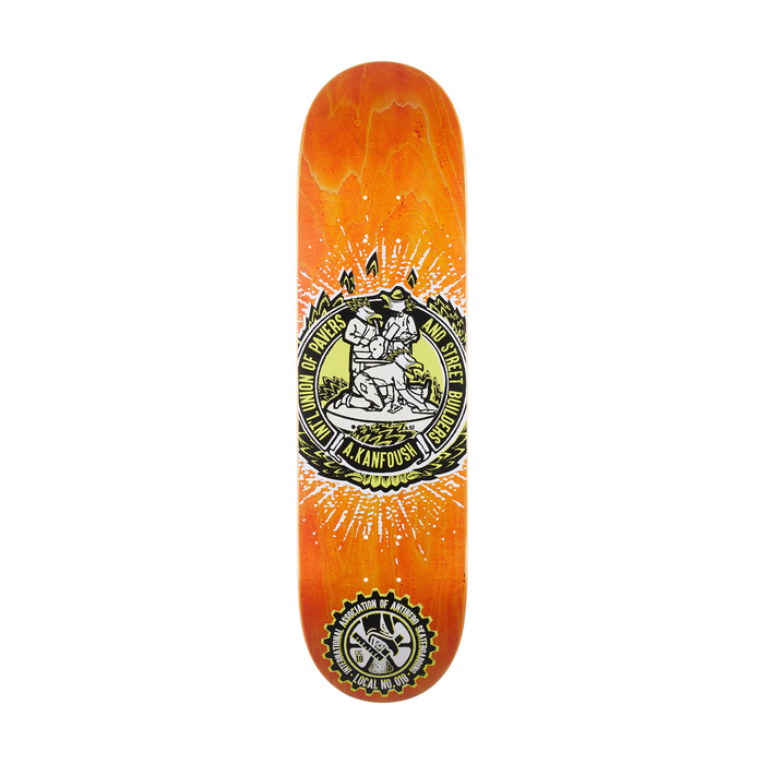 ANTIHERO ANTIHERO DECK KANFOUSH LOCAL 18 UNION 8.38 X 32.25