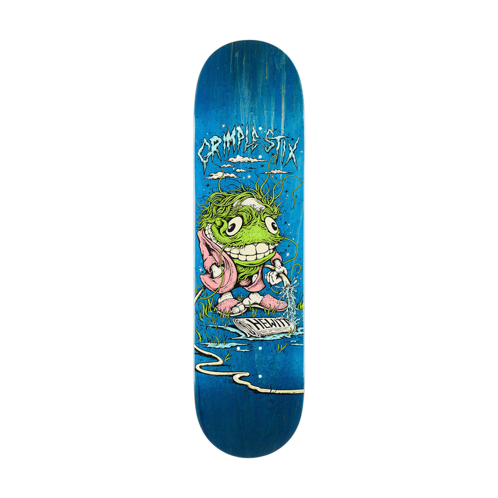 ANTIHERO ANTIHERO DECK GRIMPLE IN CHARACTER HEWITT 8.4 X 32
