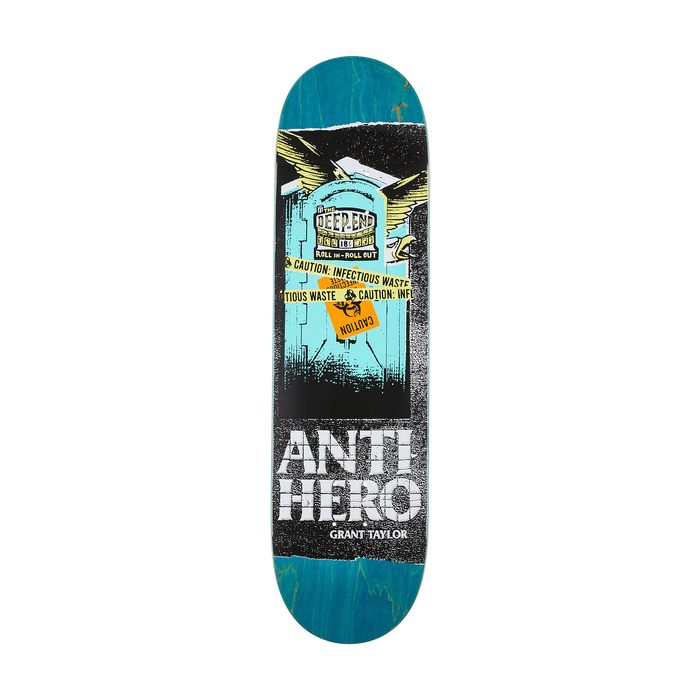 ANTIHERO ANTIHERO DECK INFECTIOUS WASTE TAYLOR ORANGE 8.38 X 32.25