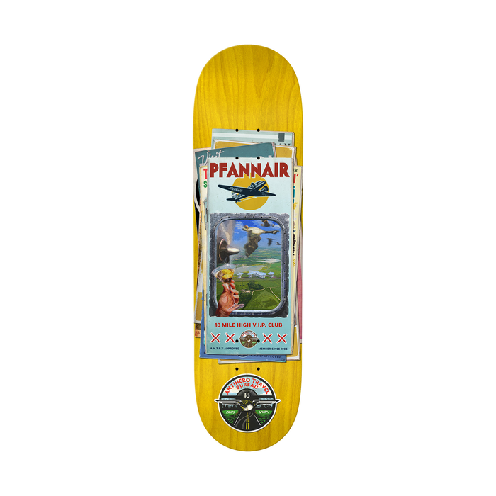 ANTIHERO ANTIHERO DECK TRAVEL BUREAU PFANNER 8.25 X 32