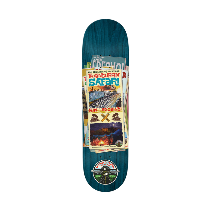 ANTIHERO ANTIHERO DECK TRAVEL BUREAU DAAN 8.06 X 31.8