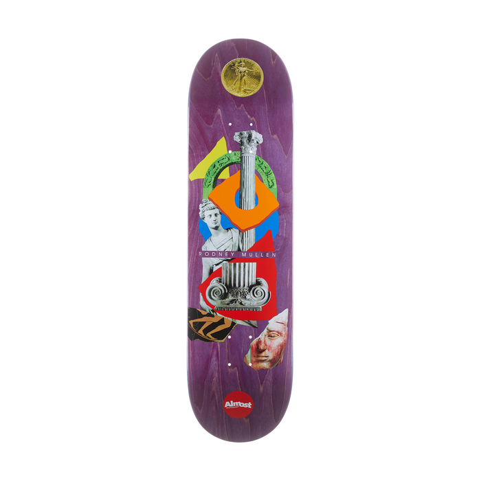ALMOST ALMOST DECK RELICS MULLEN R7 PURPLE 8.25 X 32 WB 14.25
