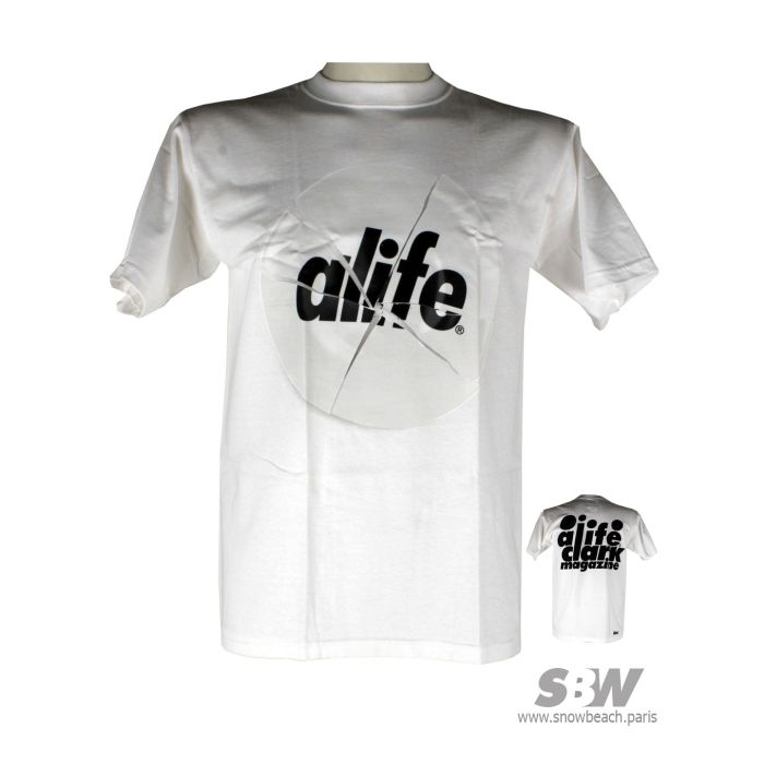 ALIFE ALIFE X CLARK TEESHIRT white