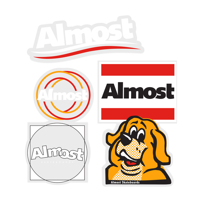 ALMOST ALMOST STICKERS INTERACTIVE ASSORTED MULTI