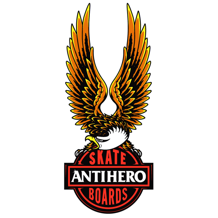 ANTIHERO ANTIHERO STICKER NOTHINGS FREE LARGE