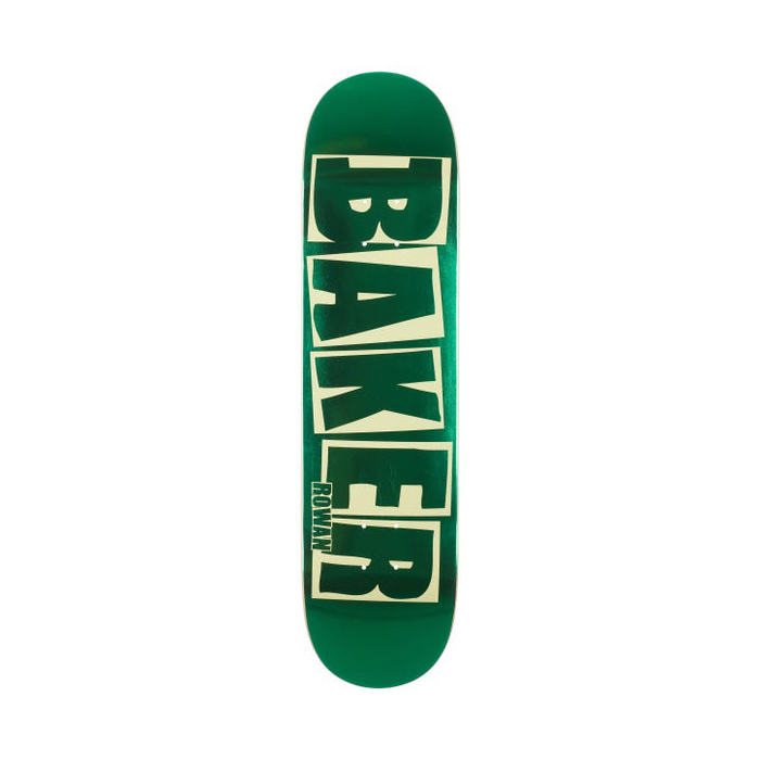BAKER BAKER DECK BRAND LOGO RZ GRN FOIL B2 8.0 X 32