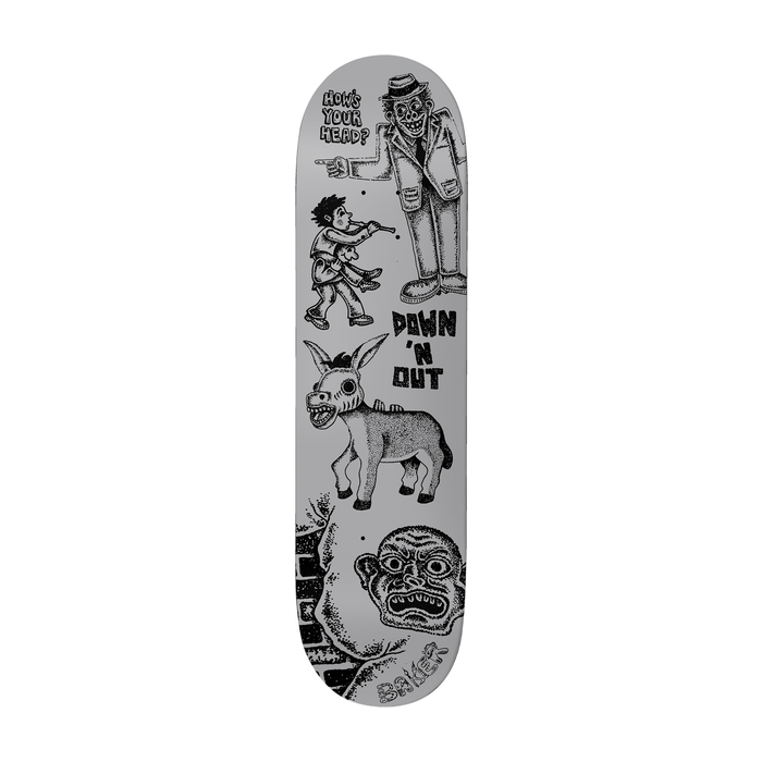 BAKER BAKER DECK STOP AND THINK JC 8.38 X 32