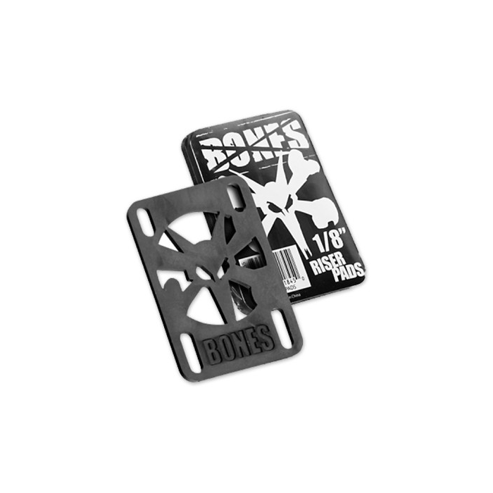 BONES BONES PADS (JEU DE 2) .125 BLACK