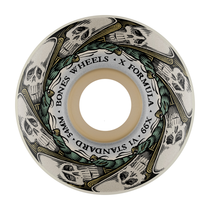 BONES BONES WHEELS WHEELS (JEU DE 4) X-F 54MM V1 BUTTERFLY EFF 99A