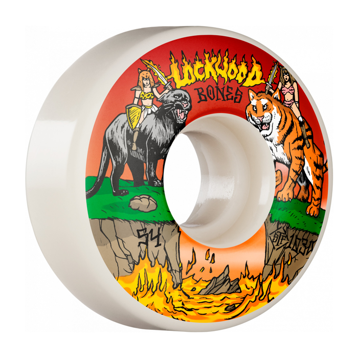 BONES BONES WHEELS (JEU DE 4) STF 54MM V3 LOCKWOOD CATFIGHT 103A
