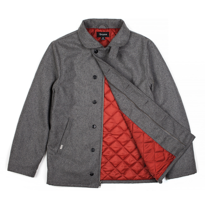BRIXTON BRIXTON JACKET MAST HEATHER GREY