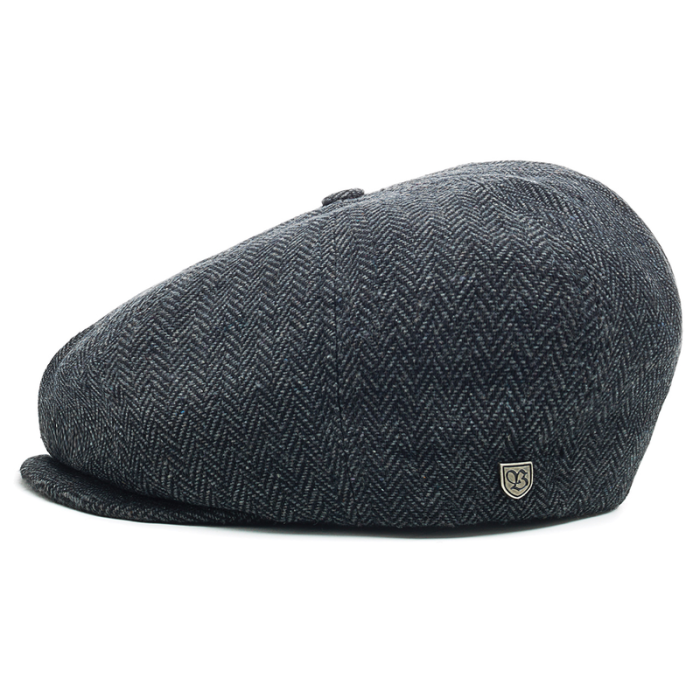 BRIXTON BROOD SNAP grey black