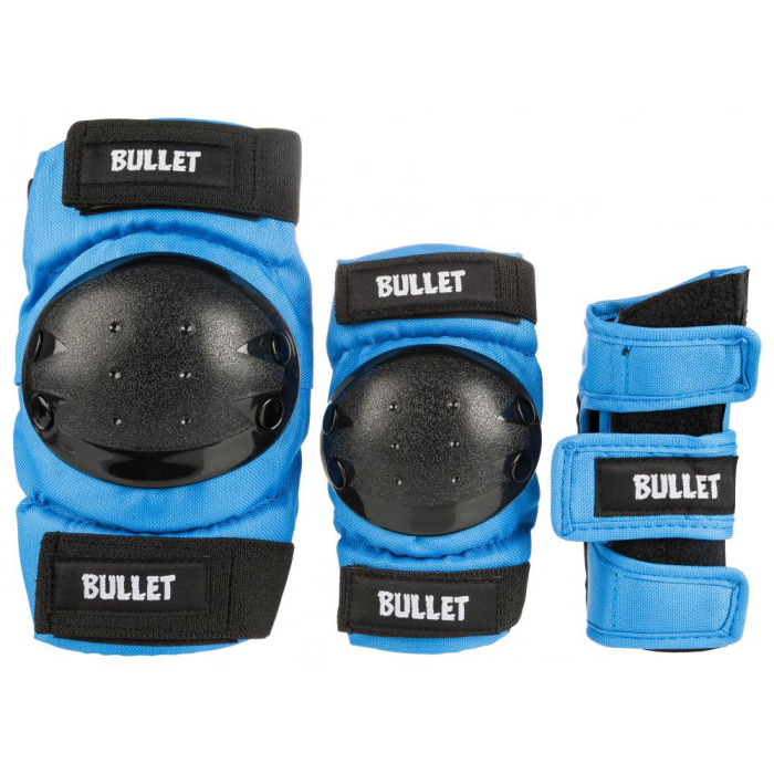 BULLET BULLET JUNIOR COMBO (PACK DE PROTECTIONS ENFANT) BLUE