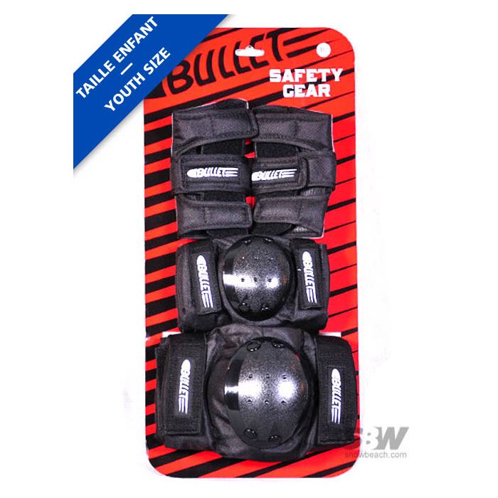 BULLET JUNIOR SAFETY PAD black