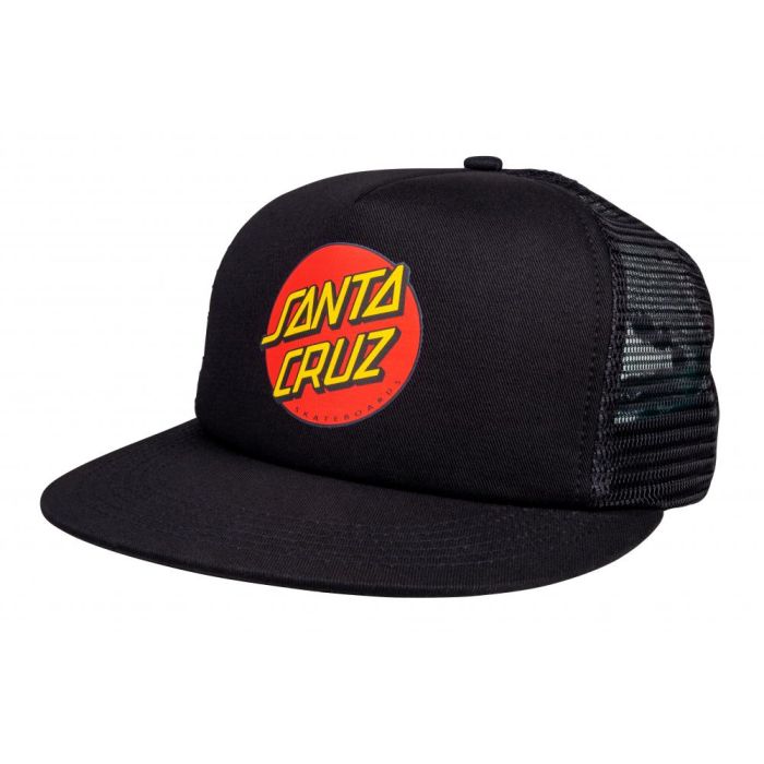 SANTA CRUZ CLASSIC DOT MESH CAP black