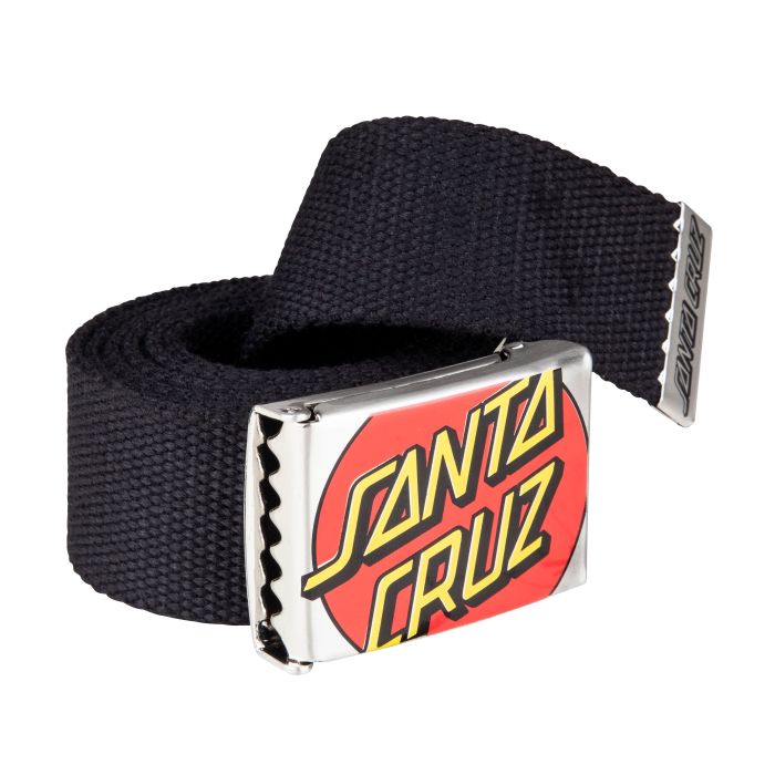 SANTA CRUZ CROP DOT BELT black