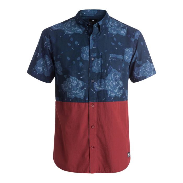 DC RESPONSIVE SHIRT MC heather blue iris