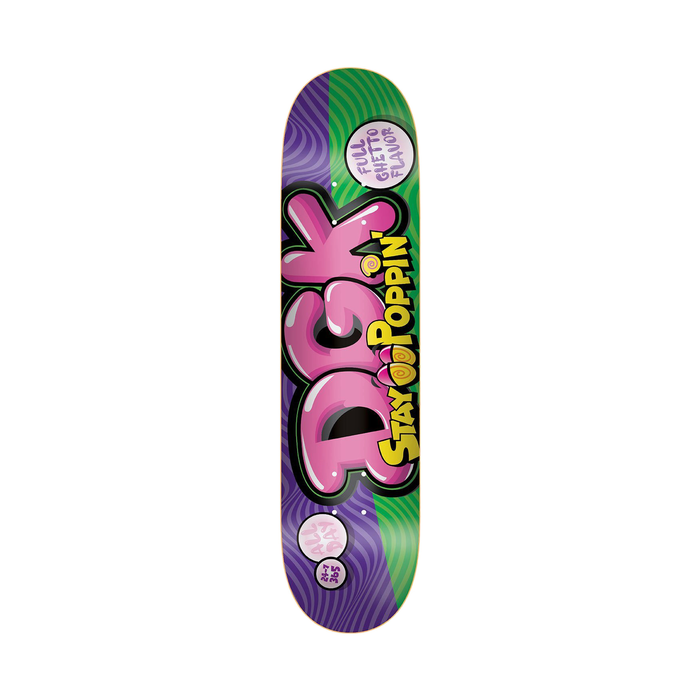 DGK DGK DECK STAY POPPIN BLACK 8.06