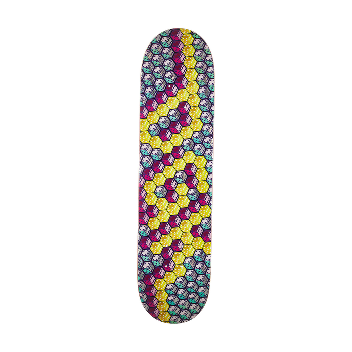 DGK DGK DECK DICEY HOLOGRAM MULTI 8.0