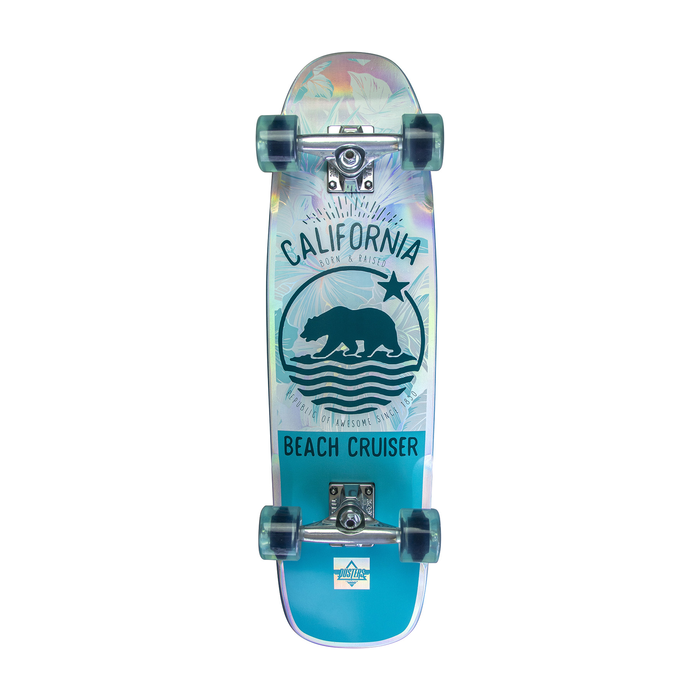 DUSTERS DUSTERS COMPLETE CRUISER BEACH PRISM 29 TEAL HOLOGRAPHIC