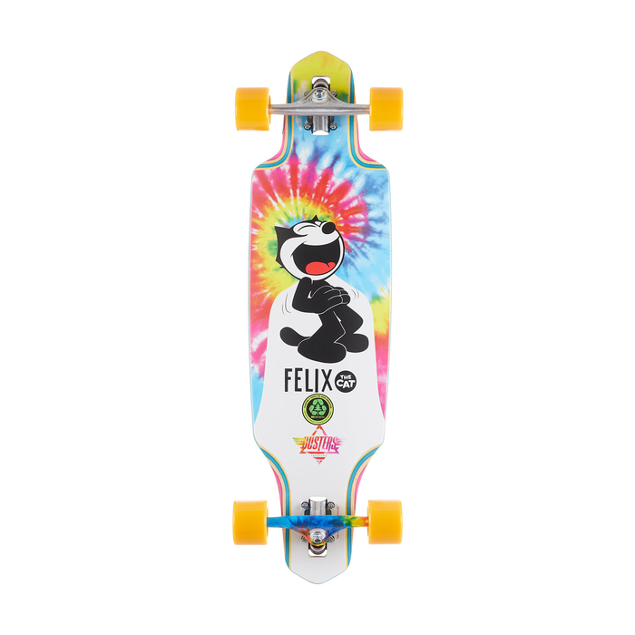 DUSTERS DUSTERS COMPLETE LONGBOARD CHANNEL FELIX 34 TIE DYE