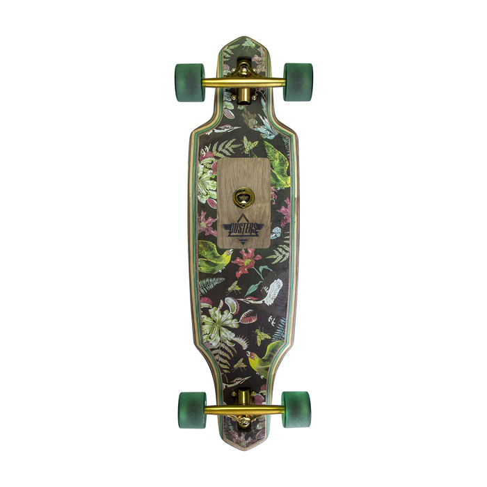 DUSTERS DUSTERS COMPLETE LONGBOARD PREDATOR 34 GREEN