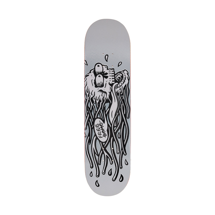 FREE DOME FREE DOME DECK RAGING SKULL LIGHT 8.0 WHITE