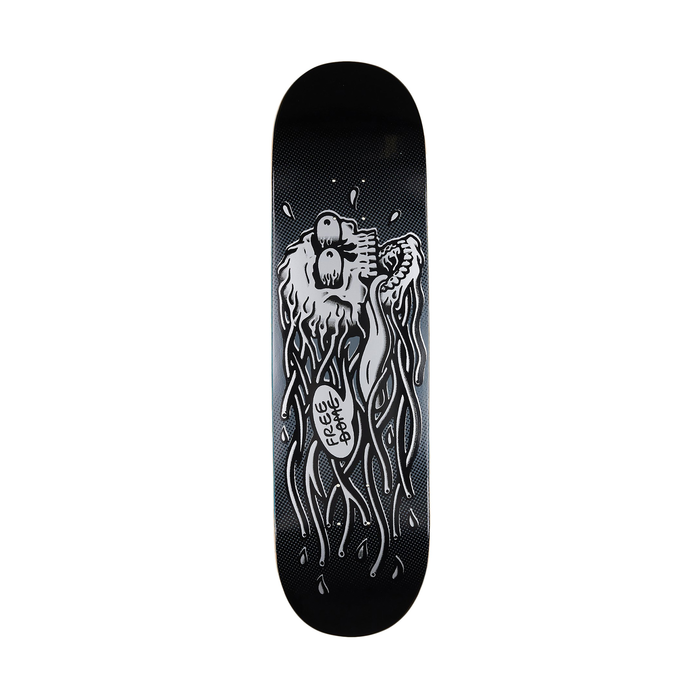 FREE DOME FREE DOME DECK RAGING SKULL DARK 8.75 BLACK