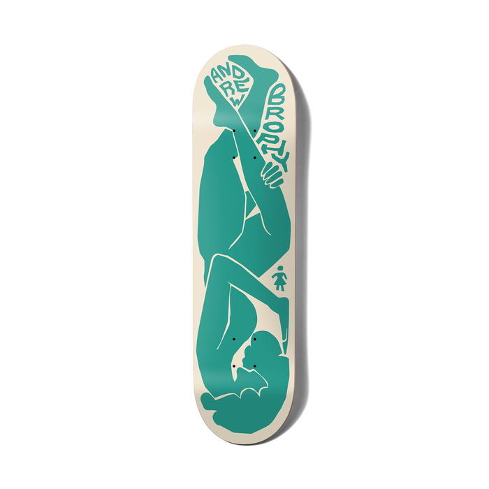 GIRL GIRL DECK CONTOUR CURVES BROPHY 8.0 X 31.875
