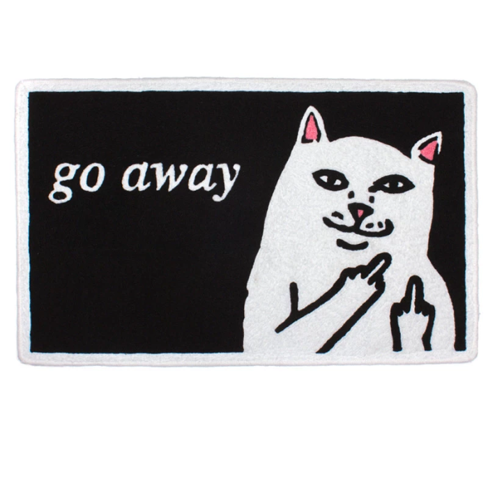 RIPNDIP GO AWAY RUG PAILLASSON
