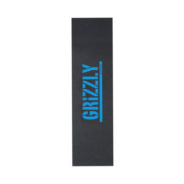 GRIZZLY GRIZZLY GRIP PLAQUE STAMP PRINT BLUE 9 X 33