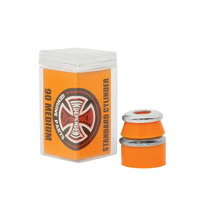 INDY INDEPENDENT BUSHINGS (JEU DE 4) CYLINDER MEDIUM 90A ORANGE