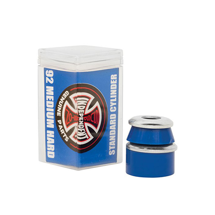 INDY INDEPENDENT BUSHINGS (JEU DE 4) CYLINDER MEDIUM HARD 92A BLU