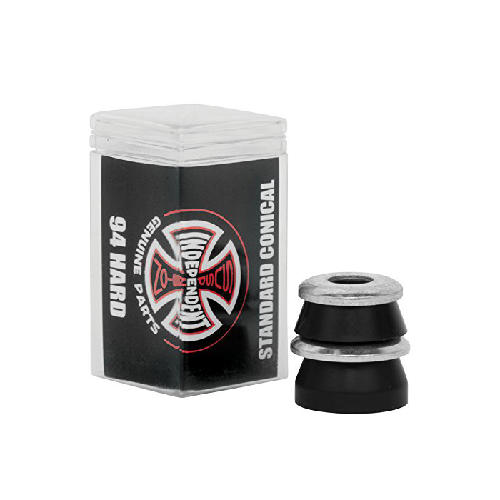 INDY INDEPENDENT BUSHINGS (JEU DE 4) CONICAL HARD 94A BLACK