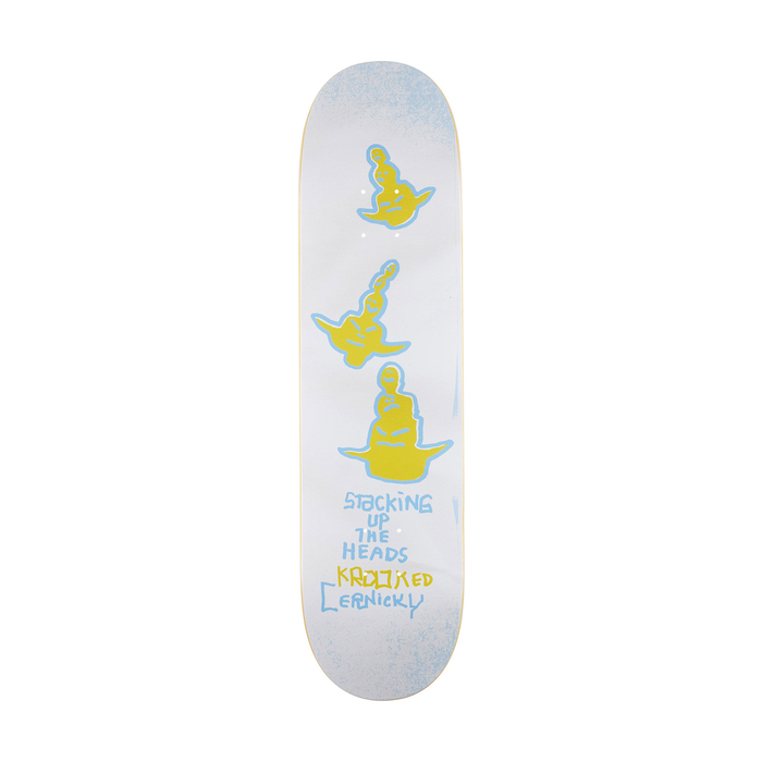 KROOKED KROOKED DECK KEEP SEKRET STACK NEW PRO WHITE 8.06 X 31.8
