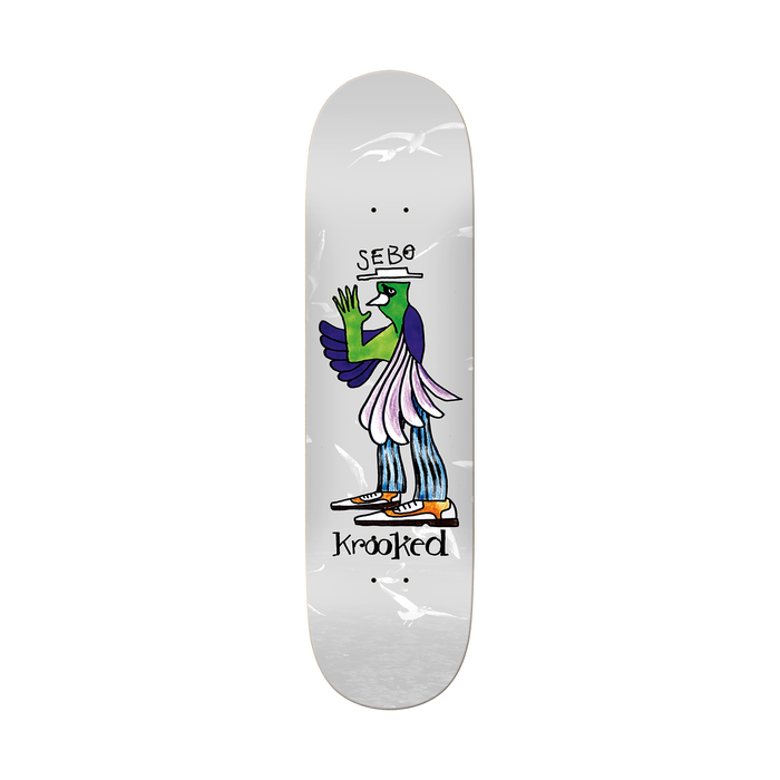 KROOKED KROOKED DECK SEBO MORNIN GREY 8.06 X 31.8