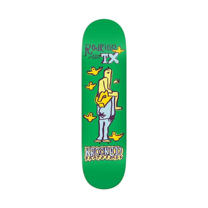 KROOKED KROOKED DECK RODRIGO TX GUEST GREEN 8.06 X 31.8
