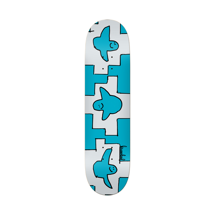 KROOKED KROOKED DECK PP TRIO BLUE 8.25 X 32