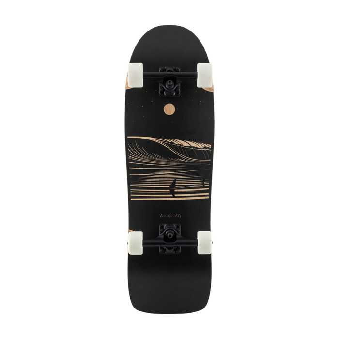 LANDYATCHZ LANDYACHTZ COMPLETE SURF LIFE DARK WAVE 30.9 X 9.5