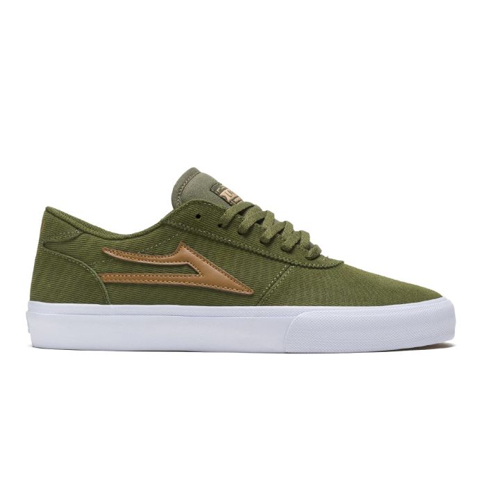 LAKAI MANCHESTER olive cord suede