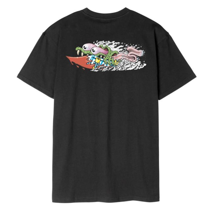 SANTA CRUZ MEEK CONCRETE SLASHER TEESHIRT black