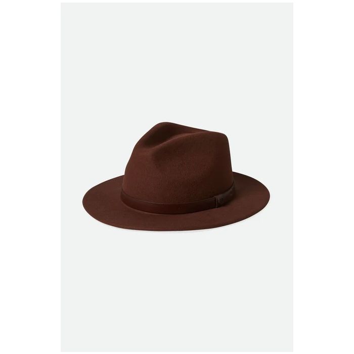 BRIXTON MESSER FEDORA sepia