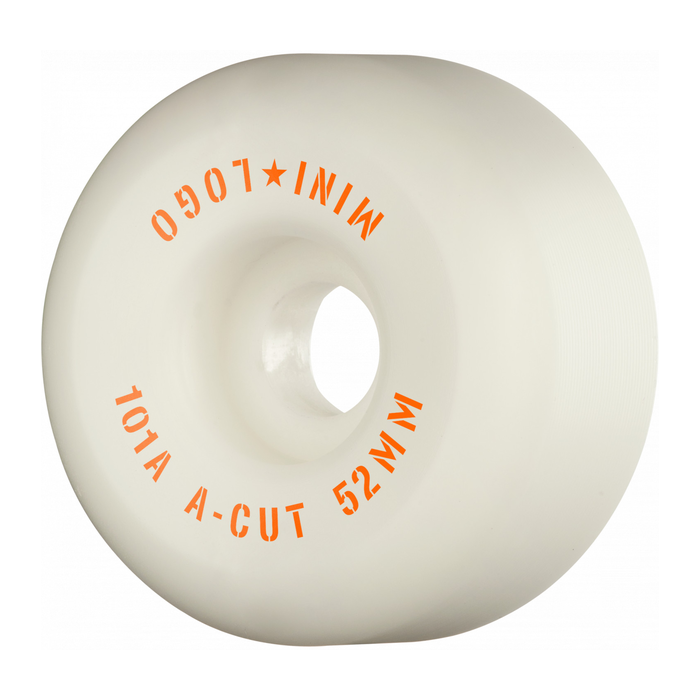 MINI LOGO MINI LOGO WHEELS (JEU DE 4) 52MM A-CUT II 101A WHITE