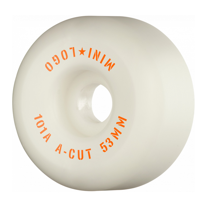 MINI LOGO MINI LOGO WHEELS (JEU DE 4) 53MM A-CUT II 101A WHITE