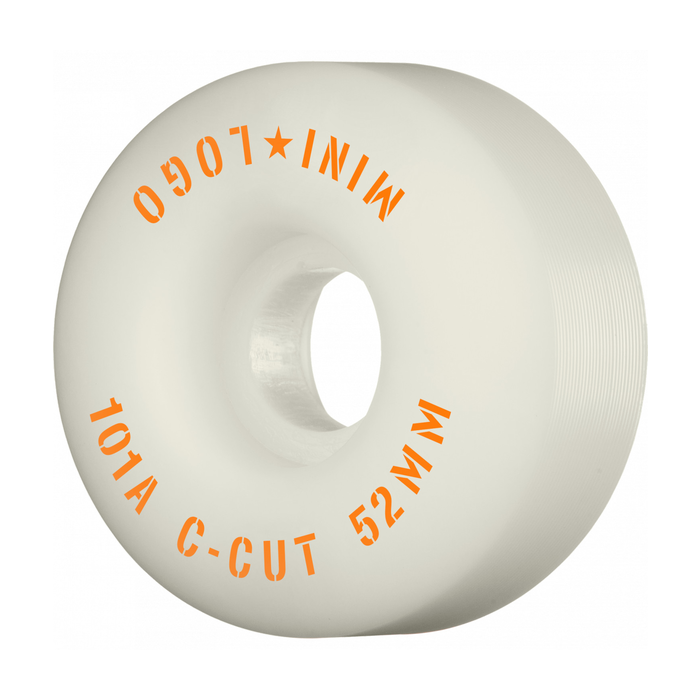 MINI LOGO MINI LOGO WHEELS (JEU DE 4) 52MM C-CUT II 101A WHITE