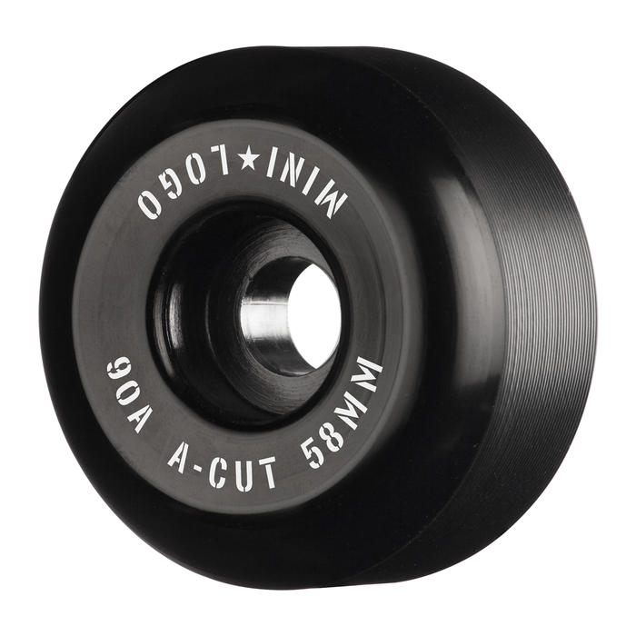 MINI LOGO MINI LOGO WHEELS (JEU DE 4) 58MM A-CUT II 90A HYBRID BLACK