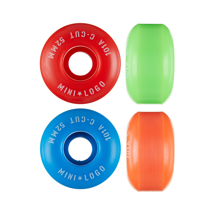 MINI LOGO MINI LOGO WHEELS (JEU DE 4) 52MM C-CUT II 101A