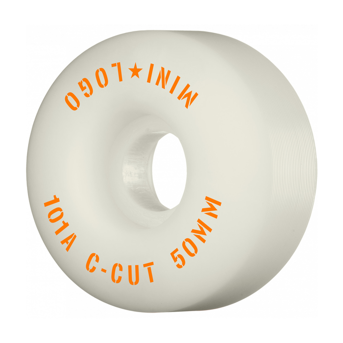 MINI LOGO MINI LOGO WHEELS (JEU DE 4) 50MM C-CUT II 101A