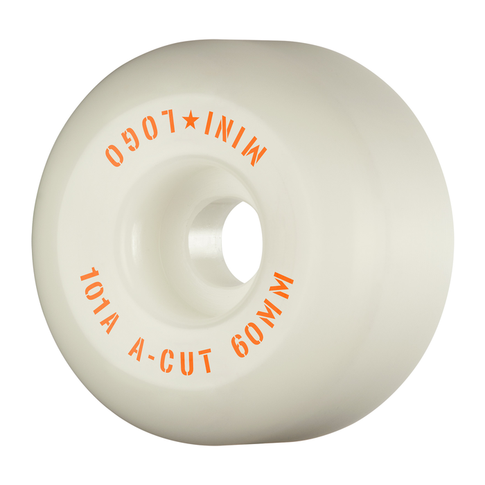 MINI LOGO MINI LOGO WHEELS (JEU DE 4) 60MM A-CUT II 101A WHITE