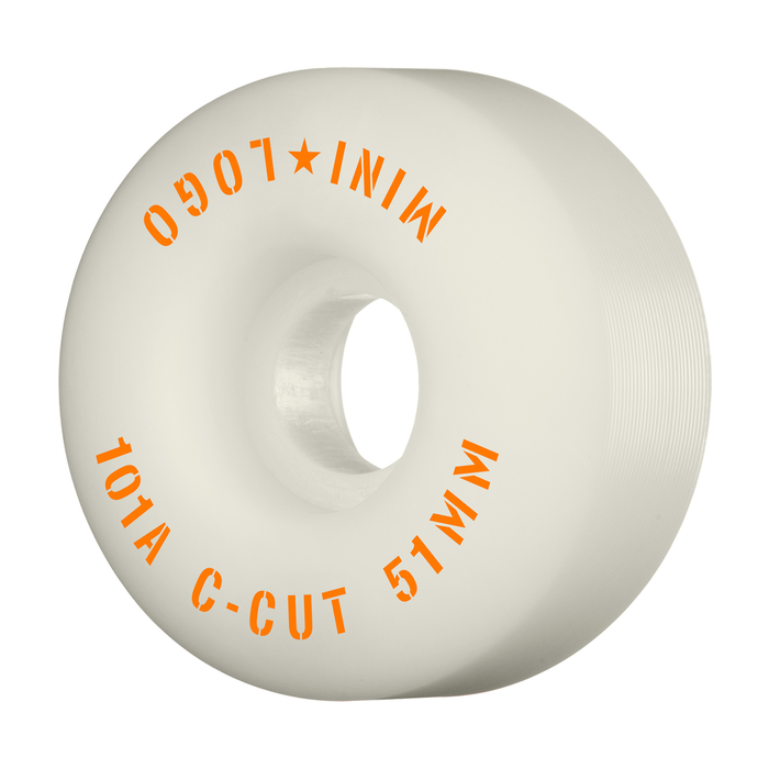 MINI LOGO MINI LOGO WHEELS (JEU DE 4) 51MM C-CUT II 101A WHITE